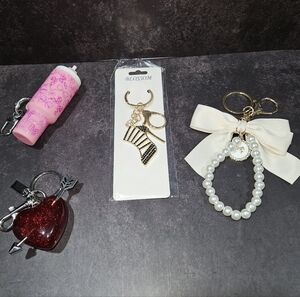 Keychains/ Bagcharms Choose 1